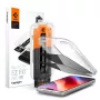 Película protetora de ecrã anti-espião em vidro temperado Spigen Glas.tR EZ Fit Pro HD para iPhone 18 Pro (pack de 2)