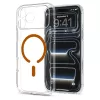 Capa Spigen Ultra Hybrid MagSafe para iPhone 17 Pro / 18 Pro - transparente/laranja