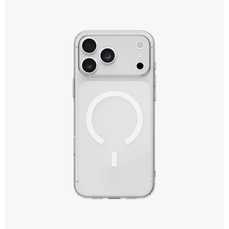 Capa com carregamento UNIQ Airsuit MagClick para iPhone 18 Pro Max / 17 Pro Max – vermelho-bordô