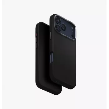 Capa com carregamento UNIQ Lyden MagClick para iPhone 17 Pro Max – preto