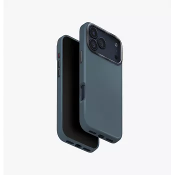 Capa com carregamento UNIQ Lyden MagClick para iPhone 17 Pro Max – preto