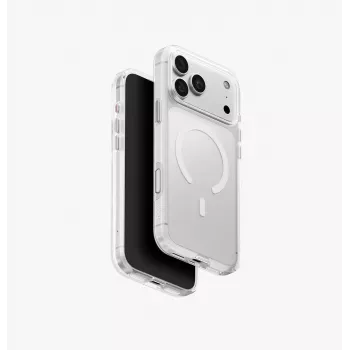Capa transparente com carregamento UNIQ Clario Magclick para iPhone 18 Pro Max / 17 Pro Max