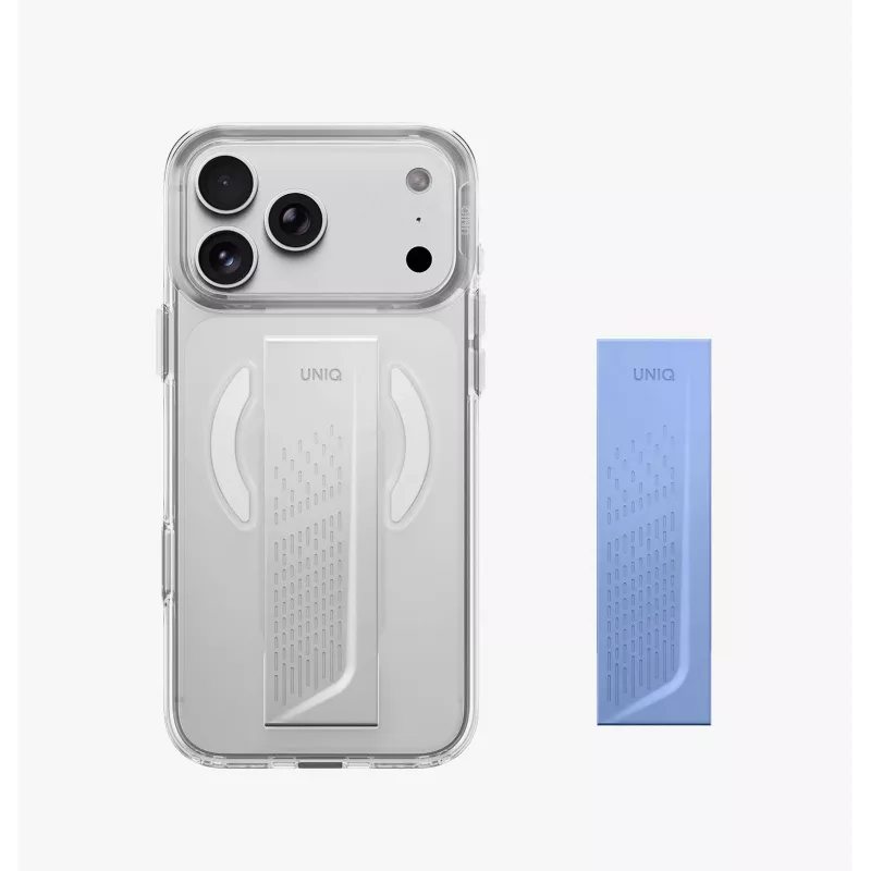 Capa com carregamento UNIQ Heldro Air MagClick para iPhone 18 Pro Max / 17 Pro Max – vermelho-bordô