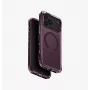 Capa com carregamento UNIQ Combat MagClick para iPhone 18 Pro Max / 17 Pro Max – vermelho-bordô