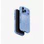 Capa com carregamento UNIQ Clario Magclick para iPhone 18 Pro / 17 Pro, azul