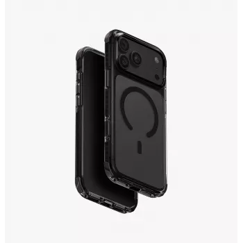 Capa com carregamento UNIQ Combat MagClick para iPhone 18 Pro Max / 17 Pro Max – preto
