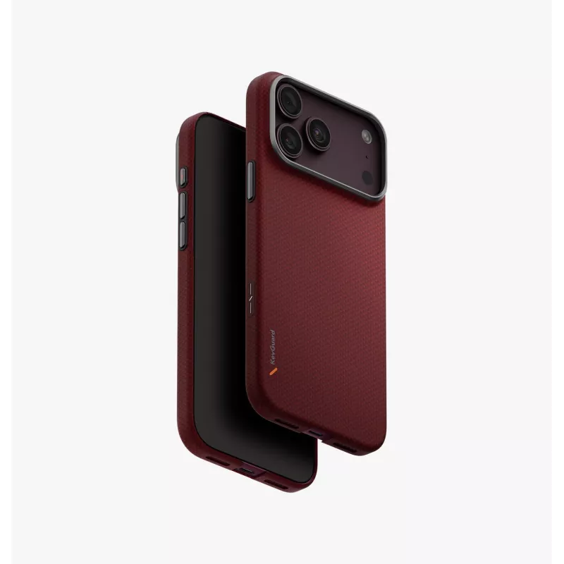 Capa UNIQ Keva EDGE para iPhone 18 Pro Max / 17 Pro Max com carregamento Magclick, preto