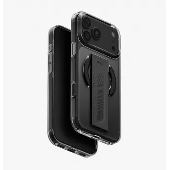 UNIQ Heldro Air iPhone 18 Pro Max / 17 Pro Max Magclick capa de carregamento vidro fumado