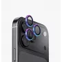 UNIQ Optix Aluguard (DX2) protetor de objetiva da câmara para iPhone 18 Pro / iPhone 18 Pro Max – iridescente com aplicador