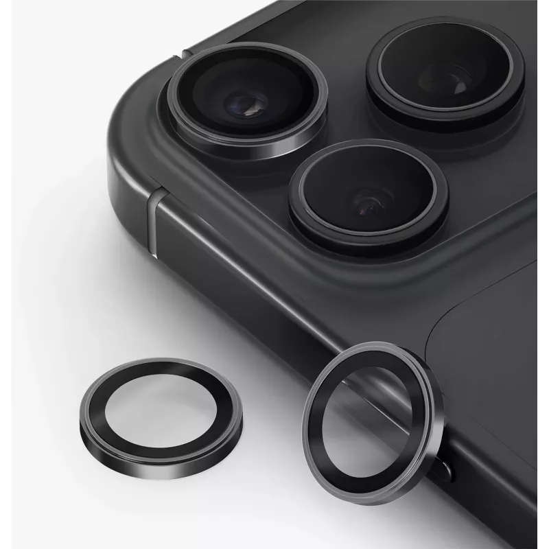 UNIQ Optix Prime protetor de objetiva da câmara para iPhone 18 Pro / iPhone 18 Pro Max – bordô com aplicador
