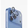 UNIQ Optix Aluguard (DX2) protetor de objetiva da câmara para iPhone 18 Pro / iPhone 18 Pro Max – azul com aplicador