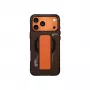 SKINARMA Haxa capa para iPhone 17 Pro com carregamento magnético e suporte de apoio, grafite