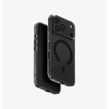 UNIQ Airsuit MagClick capa de carregamento para iPhone 18 Pro / 17 Pro – preto