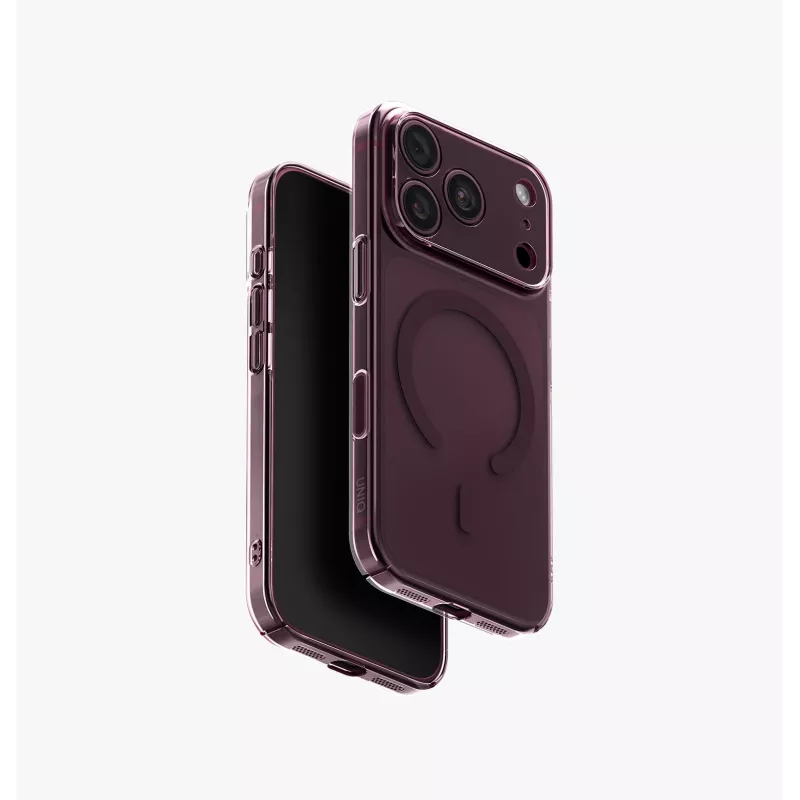 UNIQ Airsuit MagClick capa de carregamento para iPhone 18 Pro / 17 Pro – preto