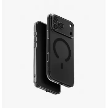 UNIQ Airsuit MagClick capa de carregamento para iPhone 18 Pro Max / 17 Pro Max – preto