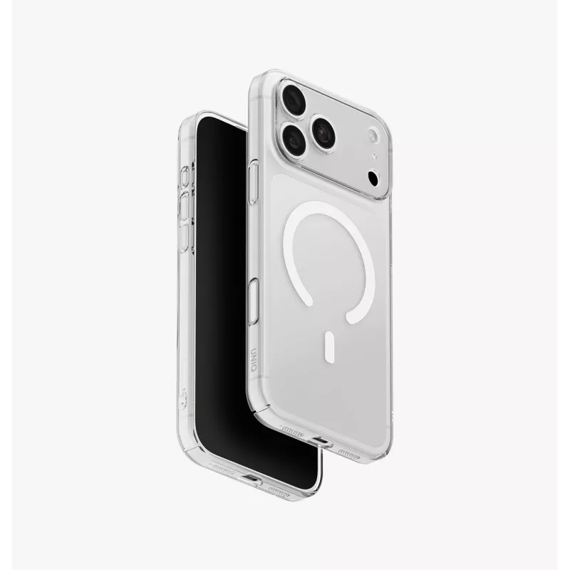 UNIQ Airsuit MagClick capa de carregamento para iPhone 18 Pro Max / 17 Pro Max – preto