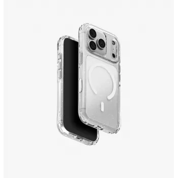 UNIQ LifePro Xtreme MagClick capa de carregamento para iPhone 18 Pro / 17 Pro – transparente