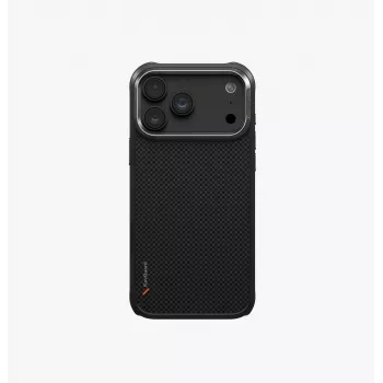 UNIQ Keva Magclick capa de carregamento para iPhone 18 Pro Max / 17 Pro Max – preto