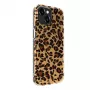 Capa de policarbonato Evelatus EVEAPP15PPDL para Apple iPhone 15, padrão de leopardo