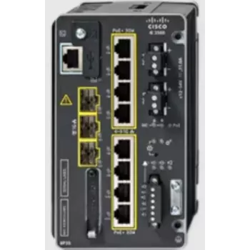 Switch industrial Cisco IE-3500-8P3S-E, 8 Gigabit PoE+ e 3 SFP, Network Essentials