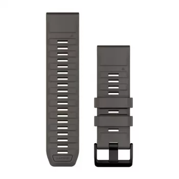 Pulseiras para relógio Garmin QuickFit 26, Pebble Grey em silicone [010-14560-00]
