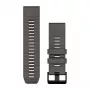 Pulseiras para relógio Garmin QuickFit 26, Pebble Grey em silicone [010-14560-00]
