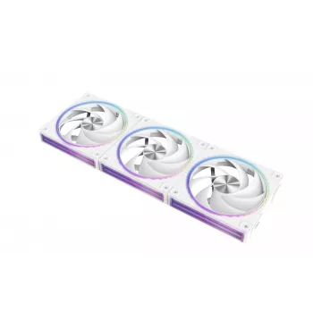 Ventoinha Zalman ZM-DF120R A3 White 120mm Reverse Daisy Chain ARGB, pack de 3