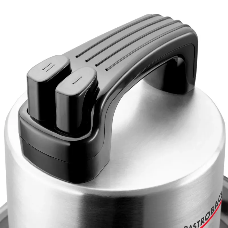 Gastroback 40966 Design Multi Chopper Professional 600 W 1,0 L taça de vidro aço inoxidável