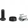 Conjunto de porcas de gaiola EFB ELEKTRONIK 20 x M6, completo, preto