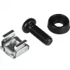 Conjunto de porcas de gaiola EFB ELEKTRONIK 20 x M6, completo, preto