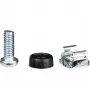 Conjunto de porcas de gaiola EFB ELEKTRONIK M6, 20 unidades, zincado, completo com parafusos