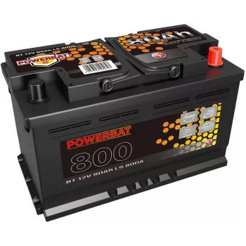 POWERBAT L4 12V 80Ah bateria AGM Start-Stop