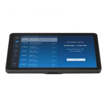 Logitech Rally Bar + Tap IP kit de videoconferência para salas médias, grafite, 4K UHD, certificado Zoom e Microsoft Teams