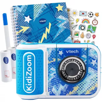 VTech KidiZoom Print Cam conjunto scrapbook azul-céu 80-549134