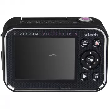 Máquina fotográfica digital VTech KidiZoom Video Studio HD roxa/preta