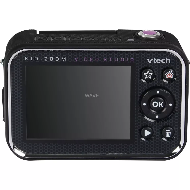 Máquina fotográfica digital VTech KidiZoom Video Studio HD roxa/preta
