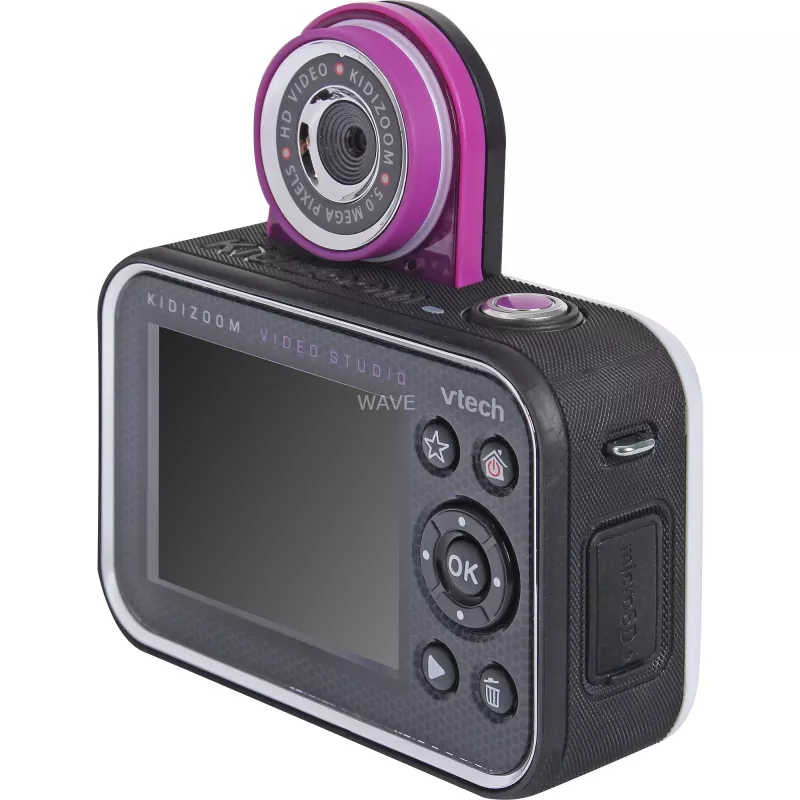 Máquina fotográfica digital VTech KidiZoom Video Studio HD roxa/preta