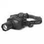 Lanterna de cabeça LED com zoom ENTAC EHL-ZOOM-1W-PL 1W, preta
