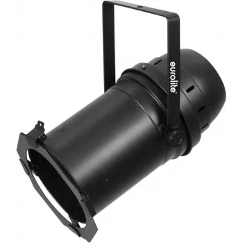 Projetor EUROLITE LED PAR-64 COB RGBW 120W Zoom preto MK2 41603606