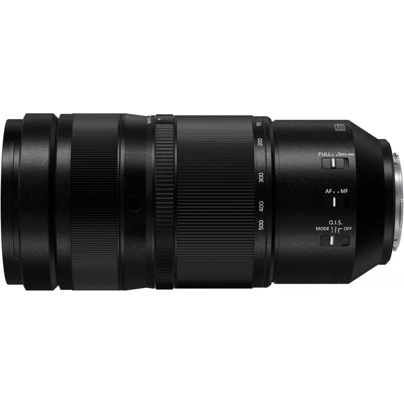Objetiva Panasonic Lumix S 100-500mm f/5.0-7.1 O.I.S., preto (S-R100500E)