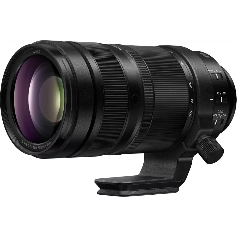 Objetiva Panasonic Lumix S 100-500mm f/5.0-7.1 O.I.S., preto (S-R100500E)