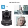 ROCWARE RC20 Câmara PTZ 1080p Zoom Ótico 12x HDMI USB 3.0 LAN