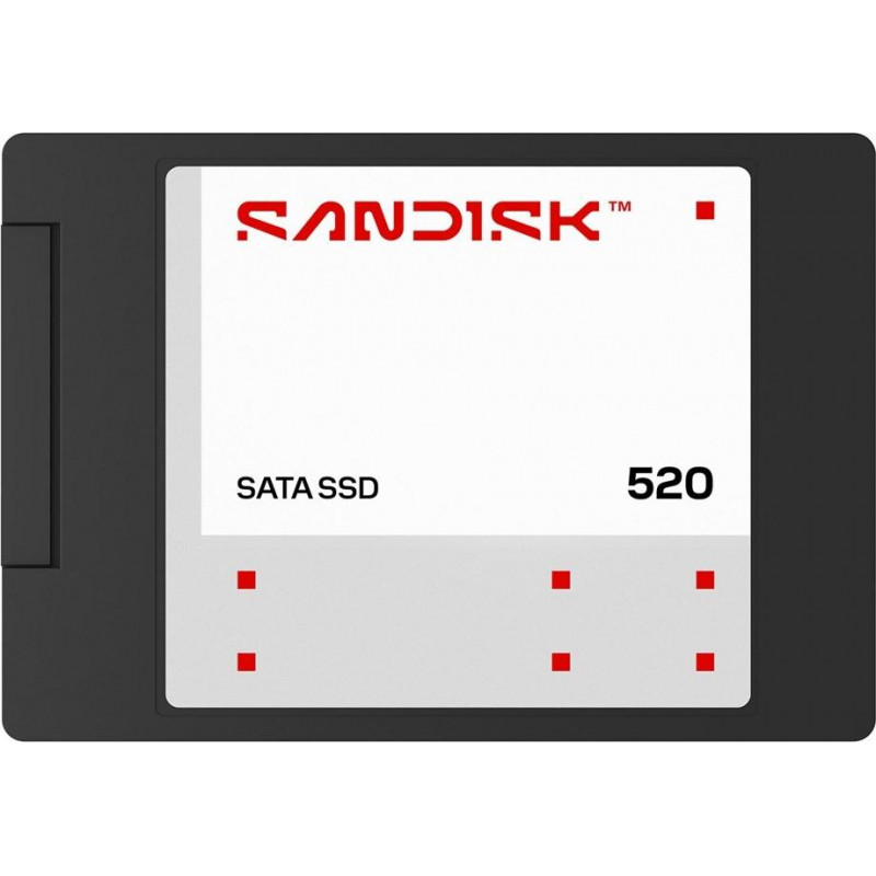SanDisk 520 2TB SSD interno SATA III de 2,5 polegadas