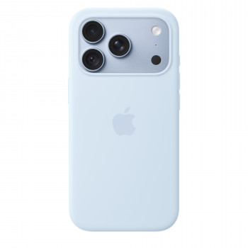 Apple iPhone 18 Pro Silicone Case com MagSafe – Azul