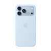 Apple iPhone 18 Pro Max Silicone Case com MagSafe – Azul
