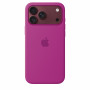 Apple iPhone 18 Pro Max capa de silicone com MagSafe – Magenta