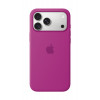Apple iPhone 18 Pro Max capa de silicone com MagSafe – Magenta