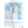 ASUS PRIME AP304 TG ARGB caixa de PC ATX Mid-Tower branca
