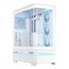 ASUS PRIME AP304 TG ARGB caixa de PC ATX Mid-Tower branca