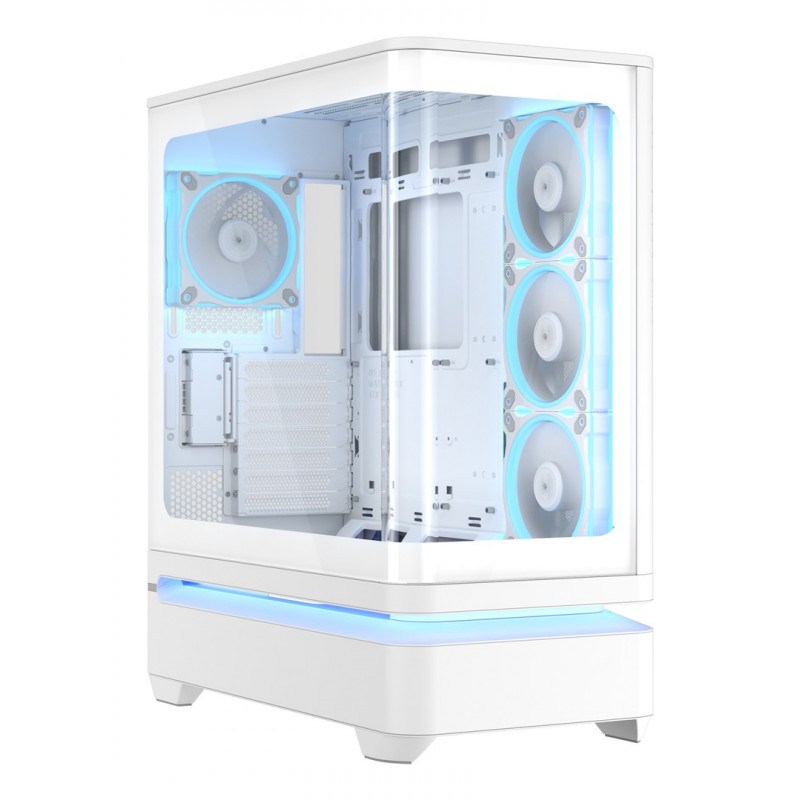 ASUS PRIME AP304 TG ARGB caixa de PC ATX Mid-Tower branca